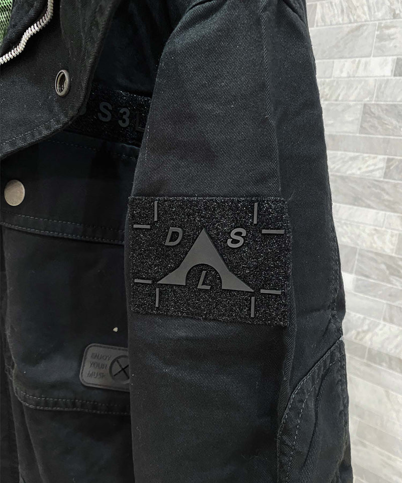 DIESEL ディーゼル バック刺繍 ミリタリージャケット M-65 J DIESEL ディーゼル バック刺繍 ミリタリージャケット M-65 J