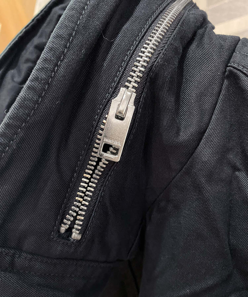 DIESEL ディーゼル バック刺繍 ミリタリージャケット M-65 J