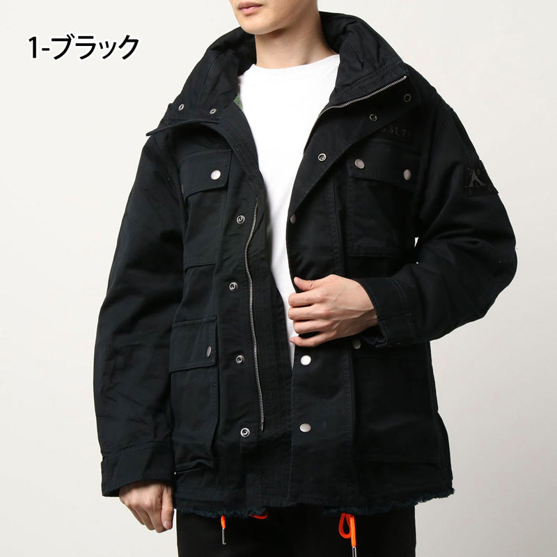 DIESEL ディーゼル バック刺繍 ミリタリージャケット M-65 J