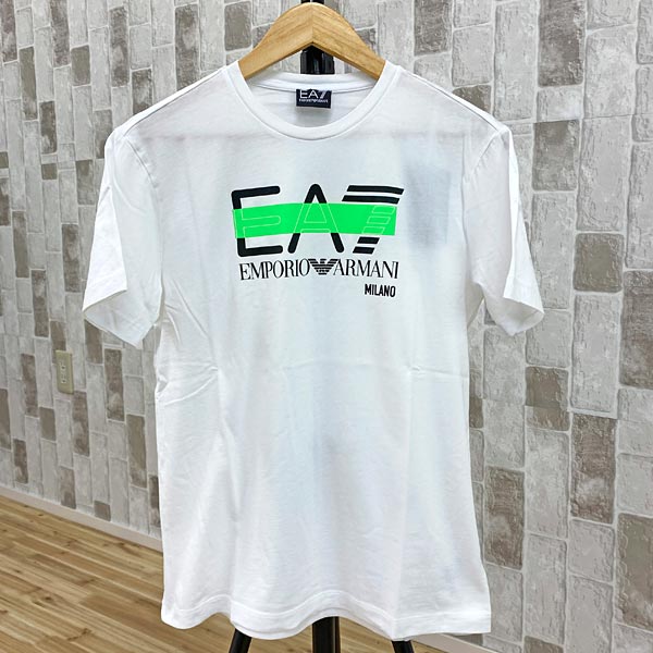 人気！【EA7】ロゴプリント半袖Tシャツ EA7 エンポリオ アルマーニ ロゴプリント半袖Tシャツ – TopIsm