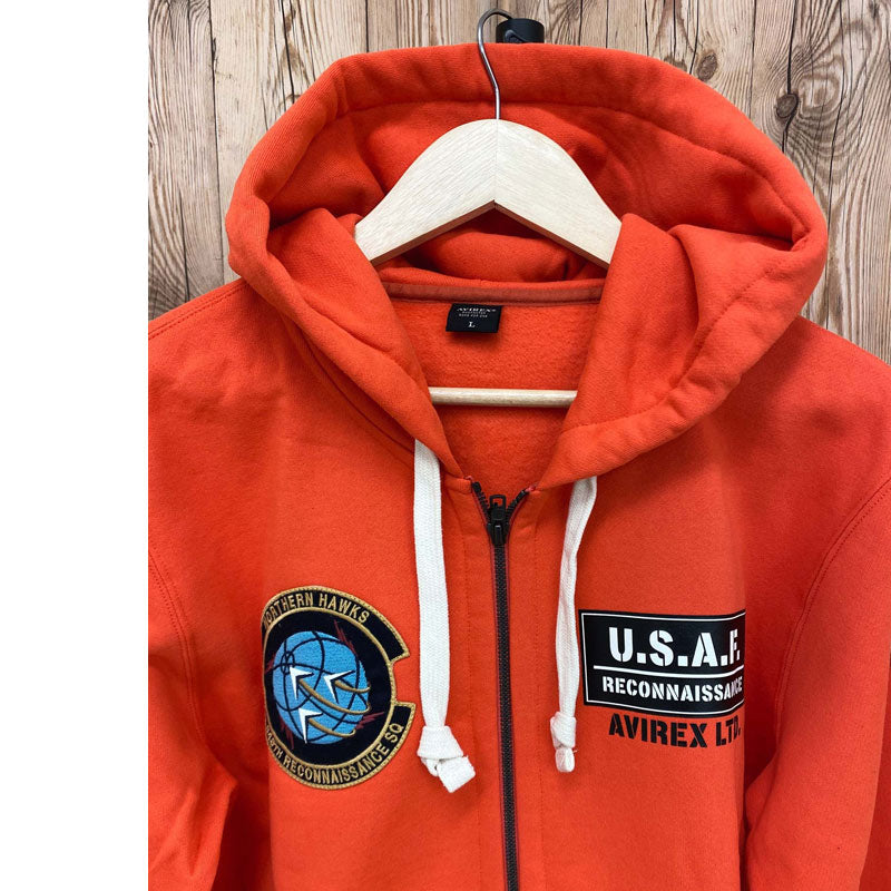 AVIREX アビレックス RQ-4 スタンドジップアップパーカー – TopIsm 
