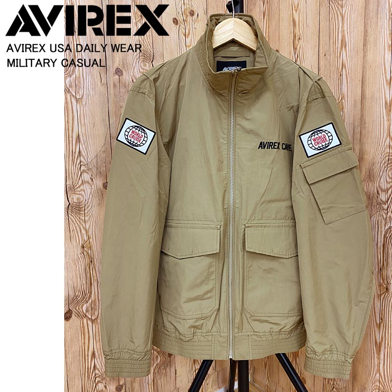 AVIREX アビレックス ケーブ ジャケット 軽ブルゾン – TopIsm