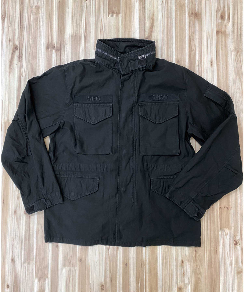 AVIREX アヴィレックス USN PATCH M-65 ミリタリージャケット メンズ