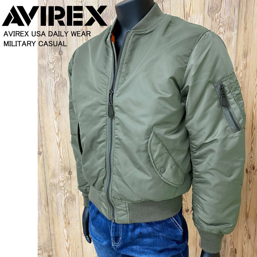 AVIREX アビレックス MA-1 コマーシャルブルゾン COMMERCIAL AVIREX アビレックス MA-1 コマーシャルブルゾン COMMERCIAL