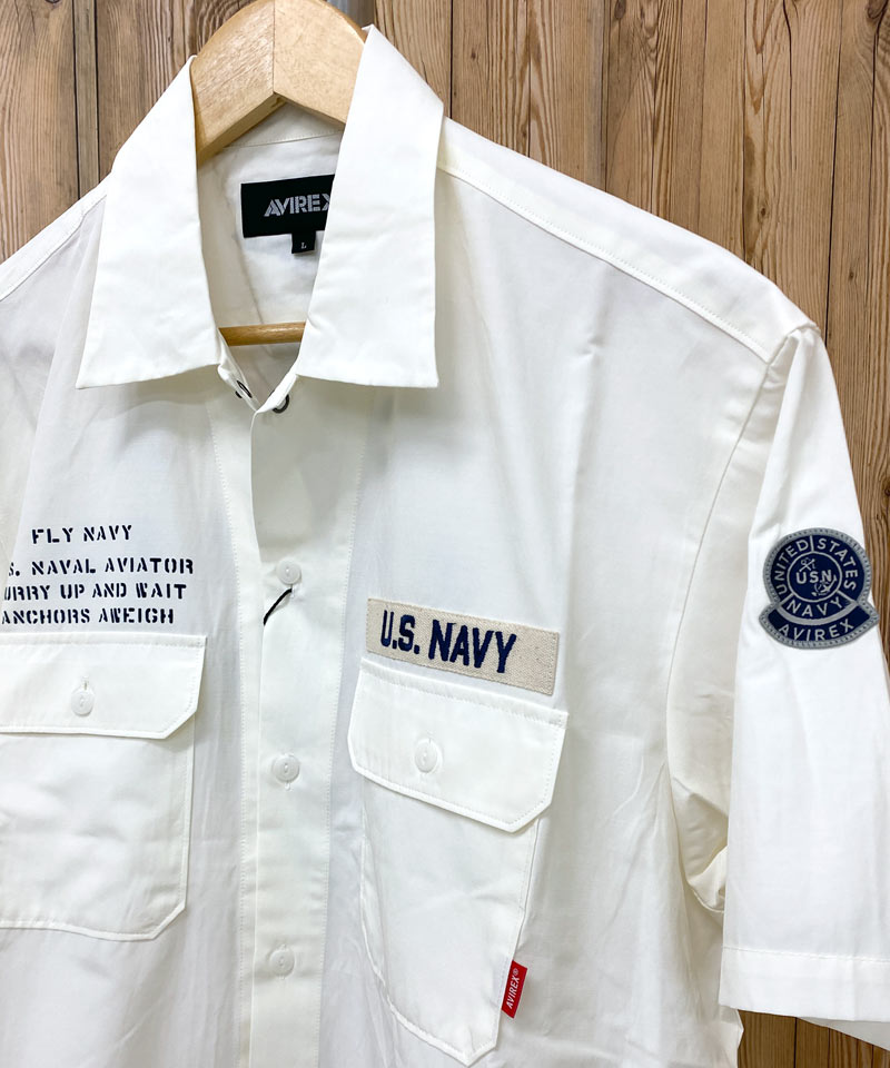 AVIREX Naval Aviator Mサイズシャツ AVIREX Naval Aviator Mサイズ