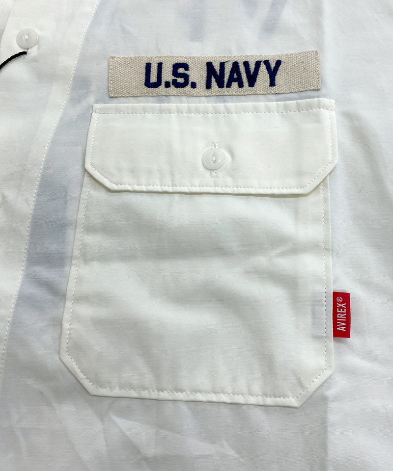 AVIREX アビレックス NAVAL WORK SHIRT 半袖 ワークシャツ – TopIsm