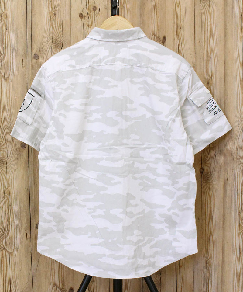 AVIREX 半袖シャツ 2XL ホワイト 迷彩新品未使用 AVIREX 白 迷彩柄 Tシャツ - メルカリ