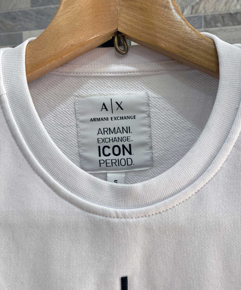 ARMANI EXCHANG アルマーニエクスチェンジ AX ロゴ スウェット クルー