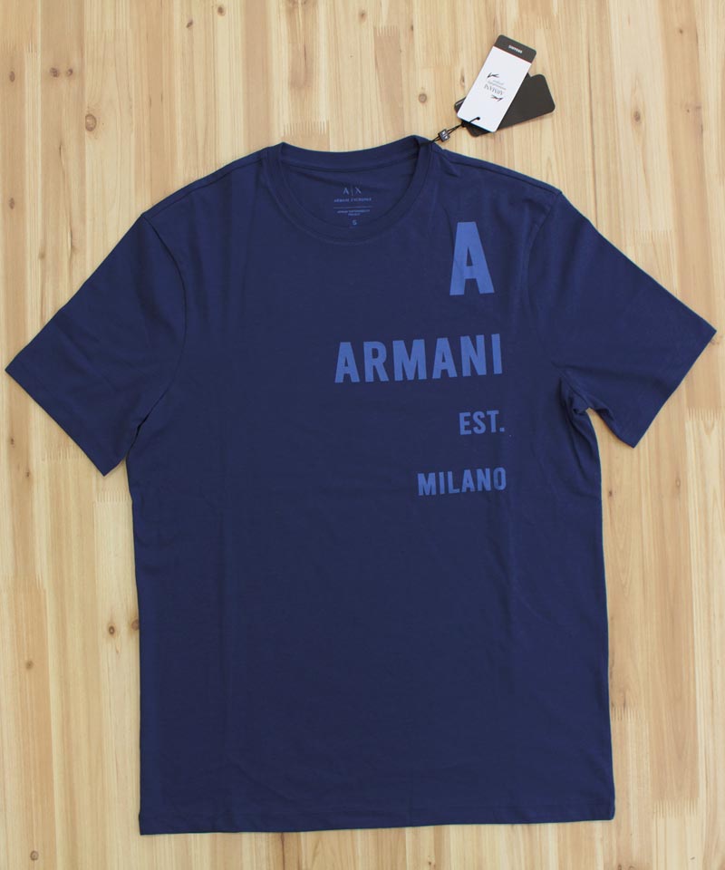 ARMANI EXCHANGE アルマーニエクスチェンジ AX ブランドロゴクルー