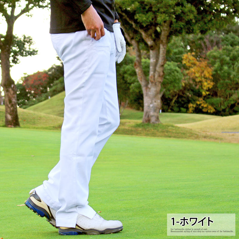 ゴルフウェア メンズ ゴルフパンツ nStinger 裾スリット スーパーストレッチ XL / 2-ブラック