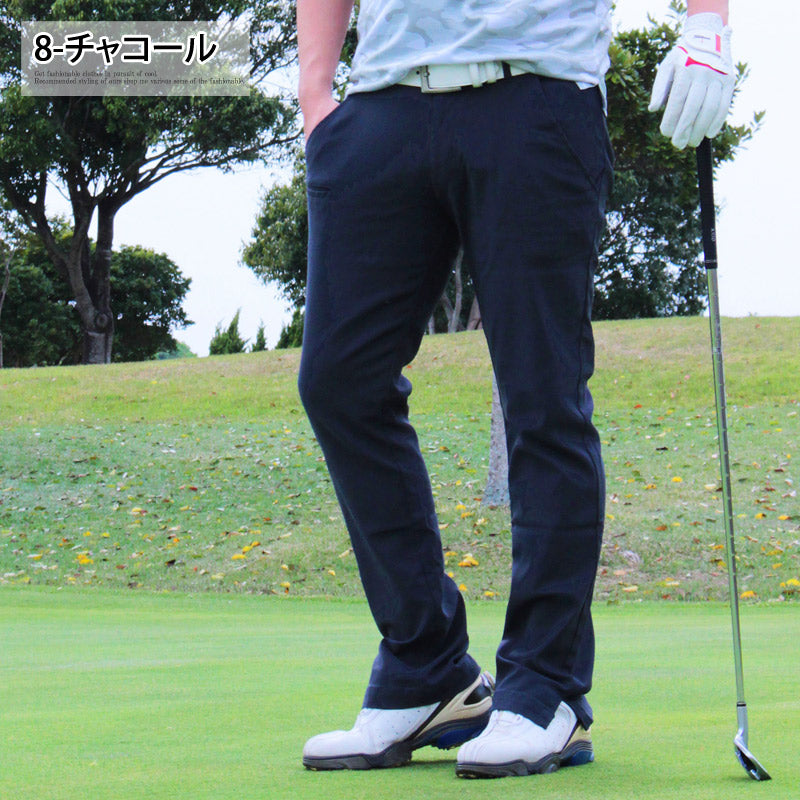 ゴルフウェア メンズ ゴルフパンツ nStinger 裾スリット