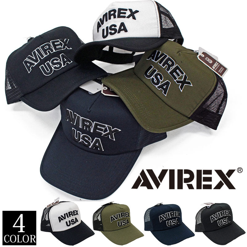 avirex コレクション usa キャップ