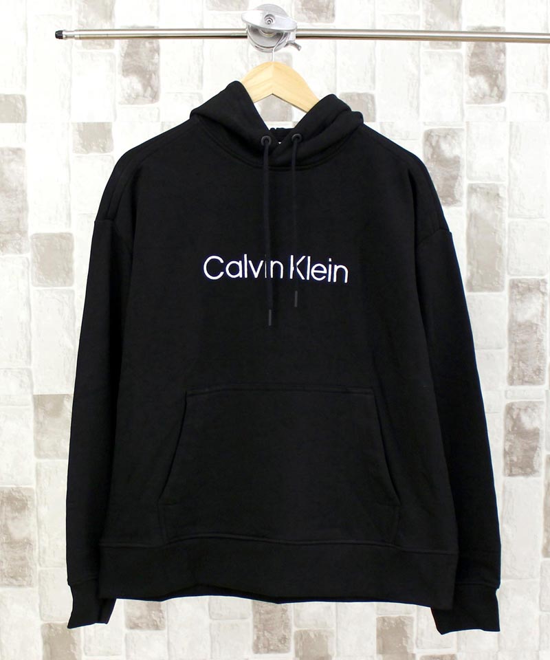 Calvin Klein カルバンクライン CK ロゴプリントスウェットパーカー