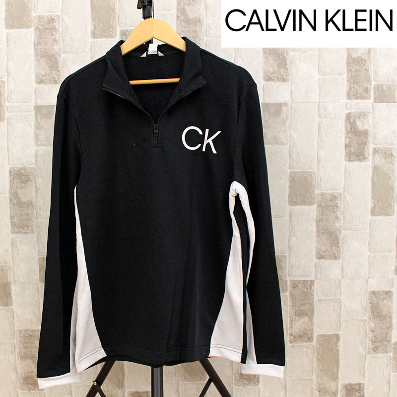 Calvin Klein カルバンクライン CK モノグラム アイコニックスリーブ クルーネックスウェットシャツ MONOGRAM ICON –  TopIsm