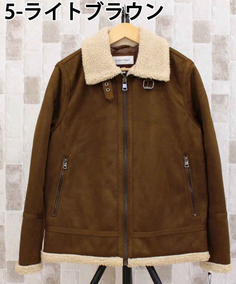 Calvin Klein カルバンクライン CK B-3 フェイクシアリングジャケット 