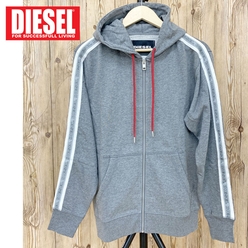 DIESEL ディーゼル パーカー スウェット 長袖ZIPアップ – TopIsm