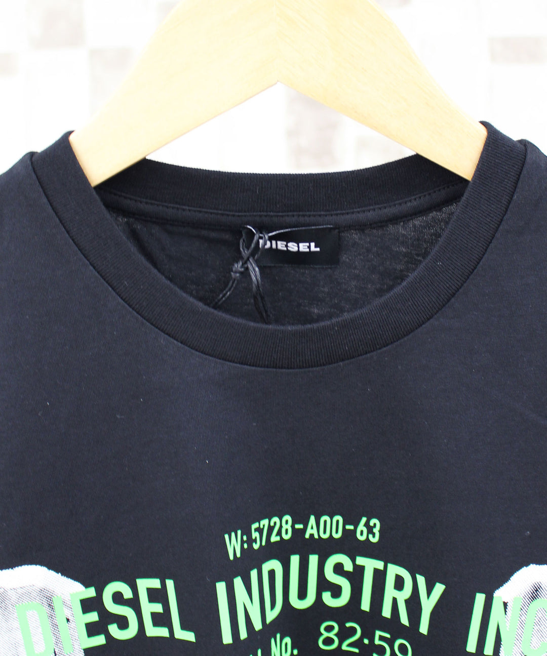 T-BISCO-Q1 Faded tank top with graphic print｜ブルー｜メンズ