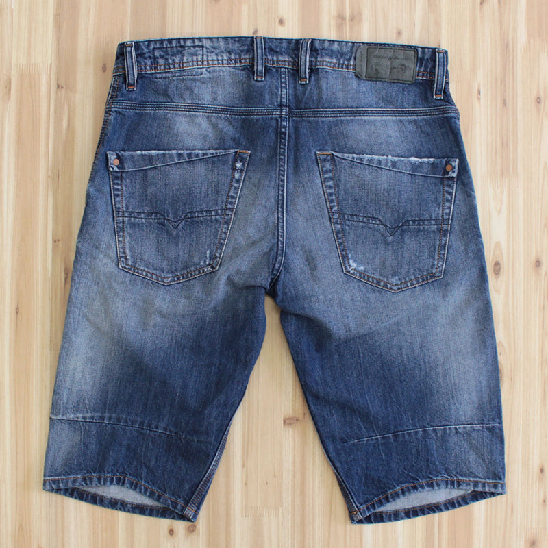 ディーゼル KEESHORT ストレッチ ショートハーフボタンフライ
