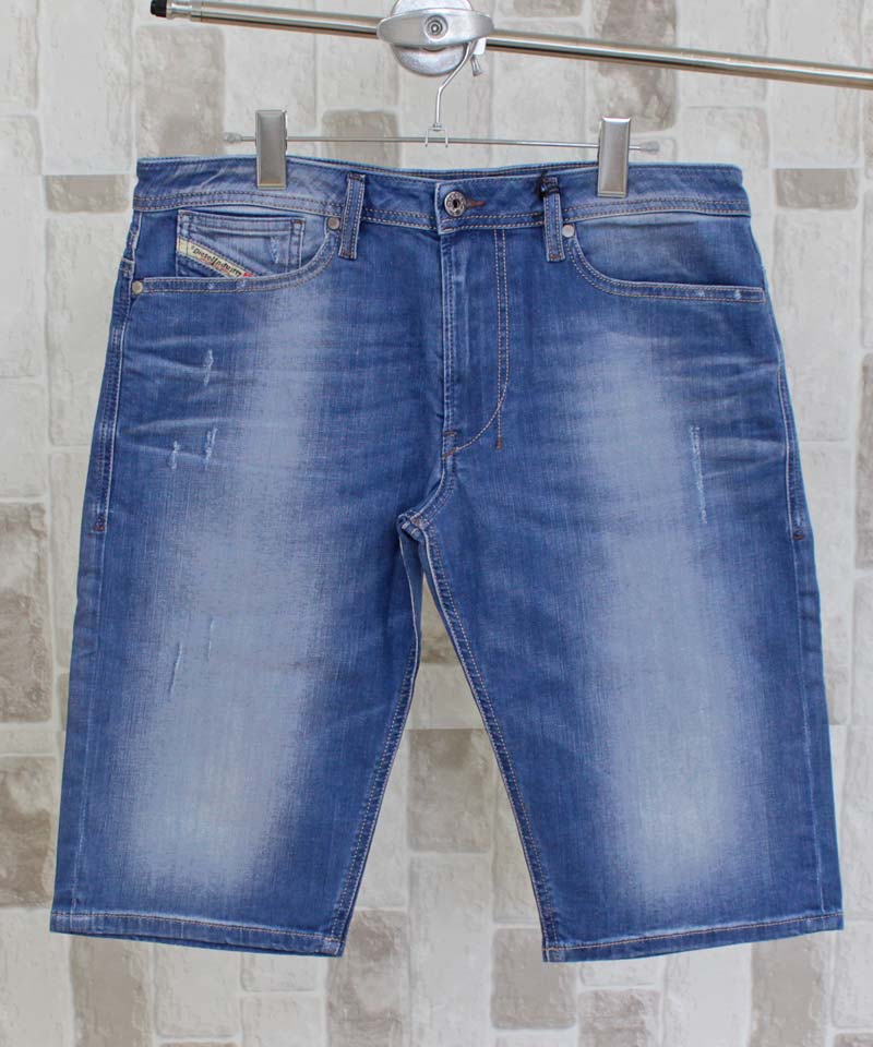 DIESEL ディーゼル デニム メンズ ハーフパンツ ストレッチ
