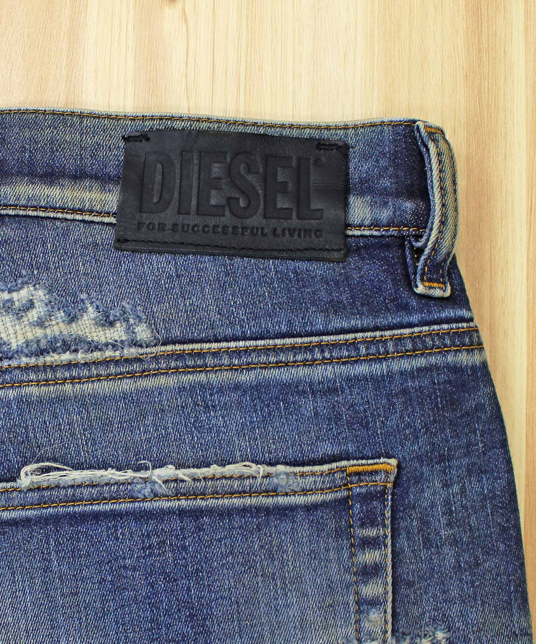 DIESEL ディーゼル JOGG JEANS ジョグジーンズ メンズ スリム キャロット ストレッチ ダメージ ヴィンテージ加工 ジョグデ –  TopIsm