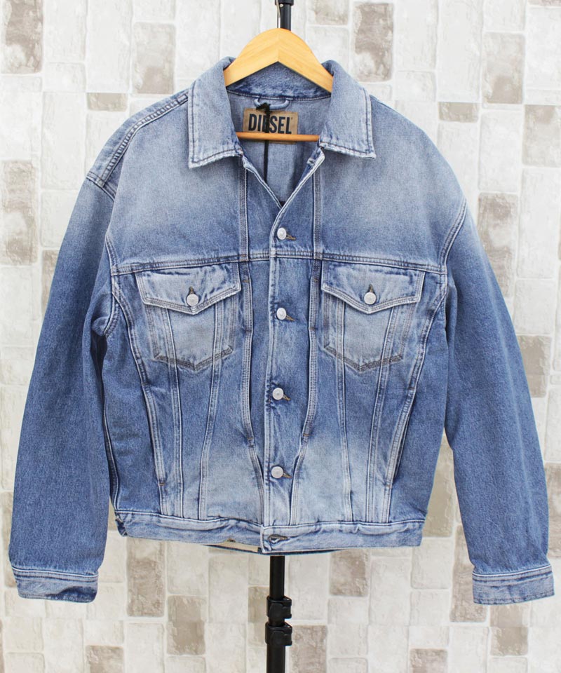 DIESEL ディーゼル メンズ ジャケット ヴィンテージ加工 デニム DIESEL ディーゼル メンズ ジャケット ヴィンテージ加工 デニム