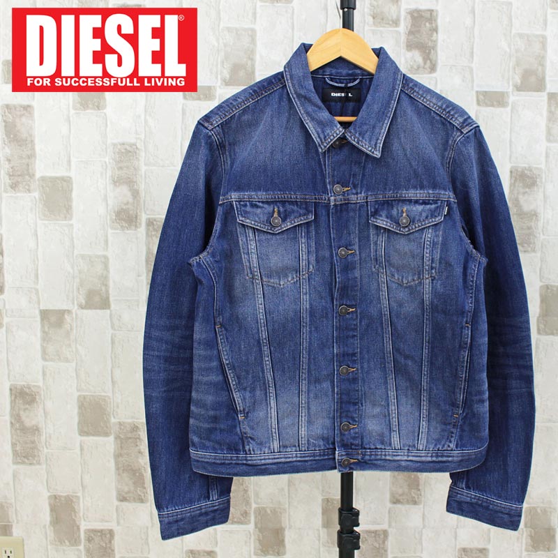 DIESEL ディーゼル メンズ ジャケット デニムジャケット ヴィンテージ ウォッシュ Gジャン R-ELSHAR-XP 男女兼用 ユニセ –  TopIsm