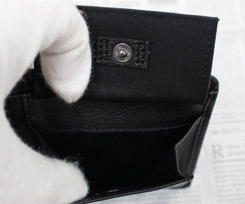 DIESEL ディーゼル 財布 2つ折り ウォレット 本革 シープレザー