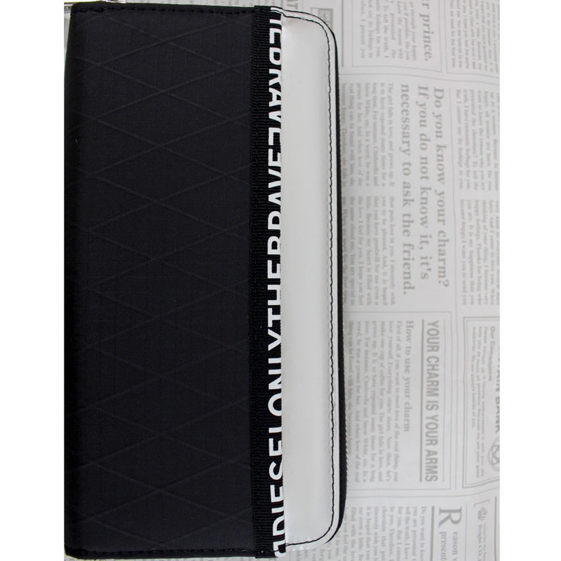 【完売】DIESEL 24 ZIPOCKET 長財布　ナイロン　ロゴ Amazon.co.jp: [ディーゼル] 財布(長財布) X09540 P5480