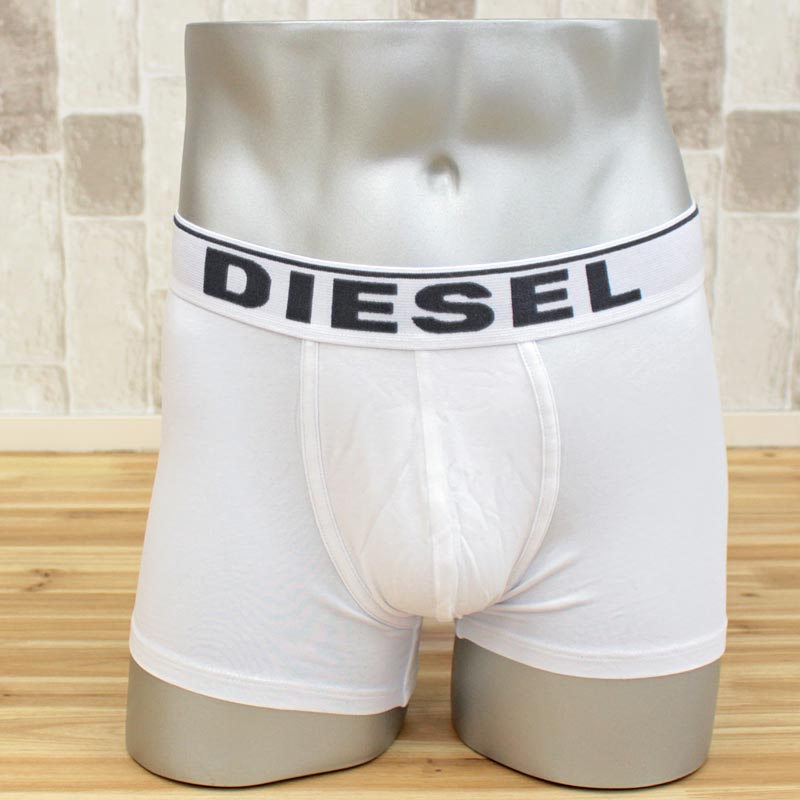 DIESEL ディーゼル メンズ ボクサーパンツ 2P 2枚組 ストレッチ ベーシック ブランドロゴ 黒白 ボクサーブリーフ お洒落下着 ブ –  TopIsm