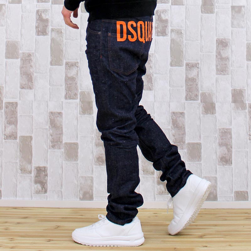 DSQUARED2 ディースクエアード DSQ2 バックロゴボタンフライデニムパンツ COOL GUY FIT JEANS – TopIsm