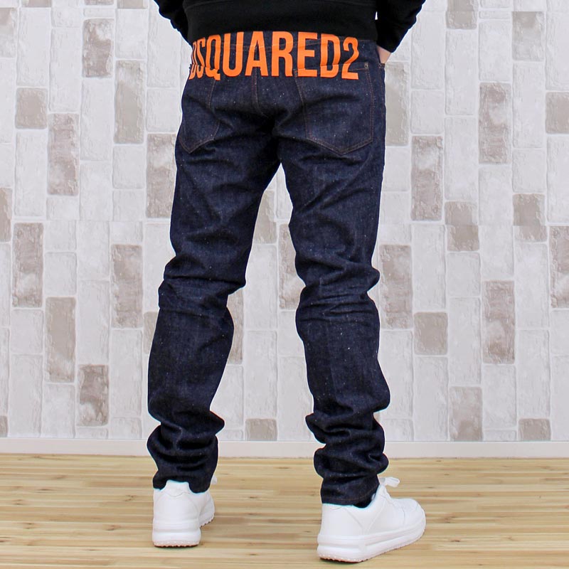 DSQUARED2 ディースクエアード DSQ2 バックロゴボタンフライデニムパンツ COOL GUY FIT JEANS – TopIsm