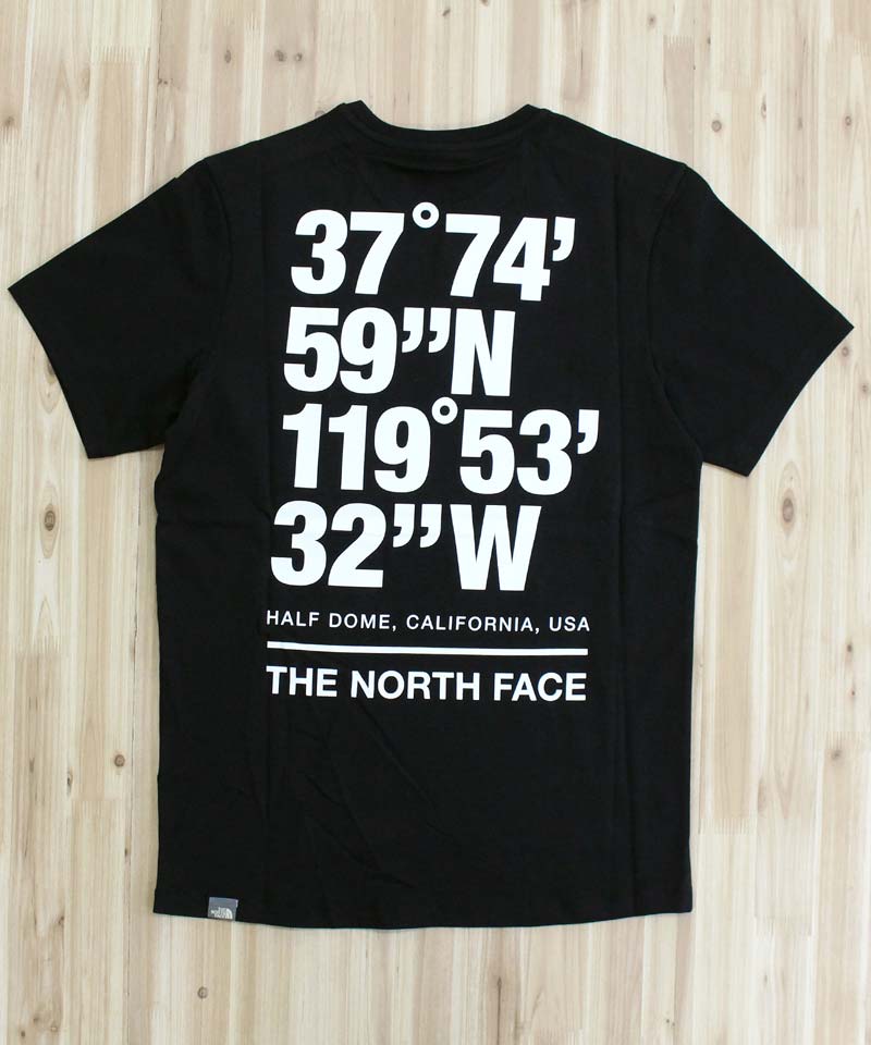 THE NORTH FACE ザ ノースフェイス 座標バックプリント