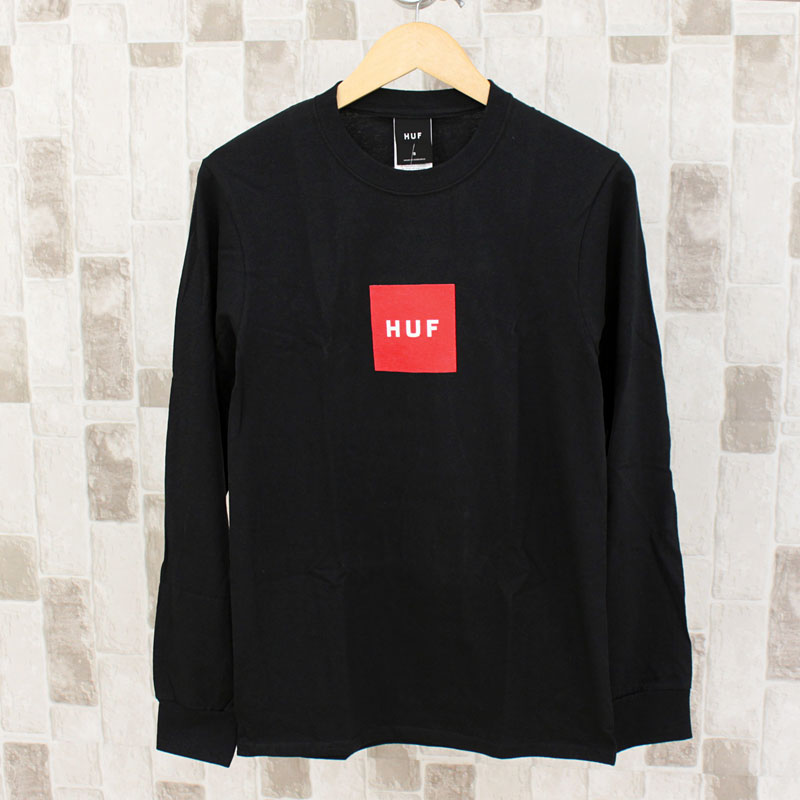 HUF ハフ エッセンシャル BOXロゴ ロングTシャツ Essentials Box