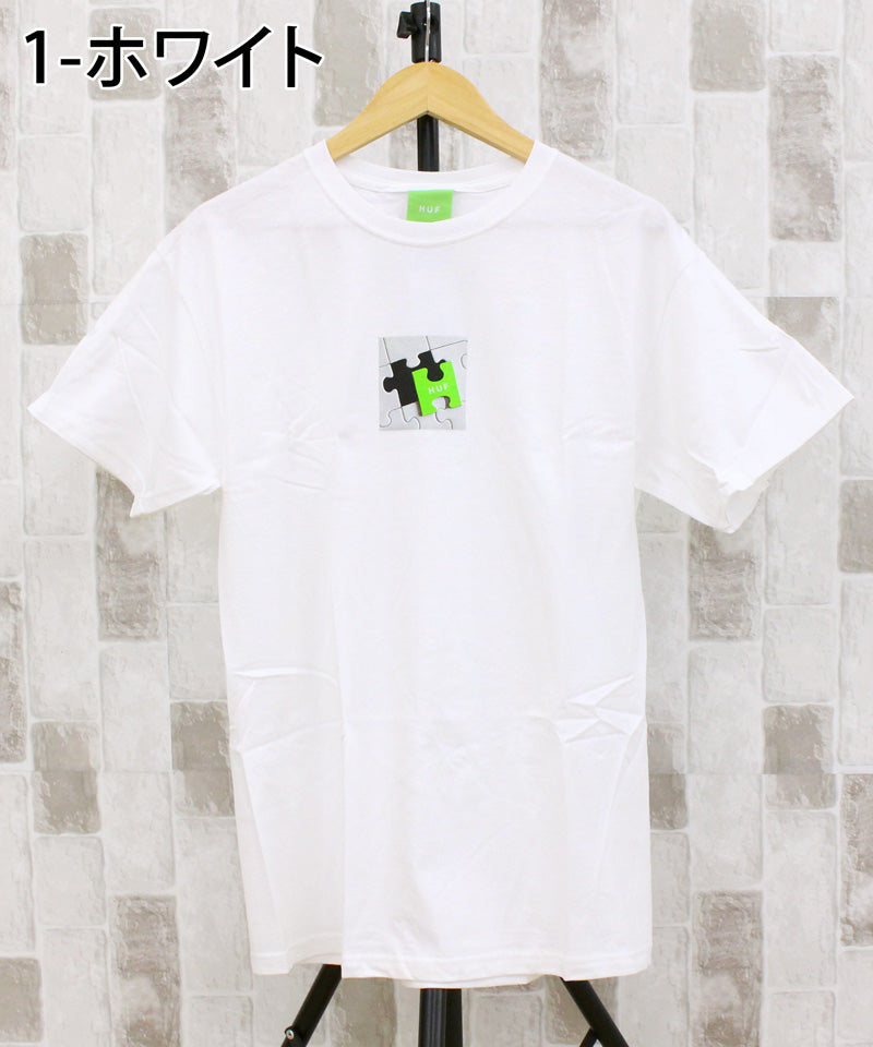 HUF ハフ ミスフィット パズルロゴ ショートスリーブ Tシャツ