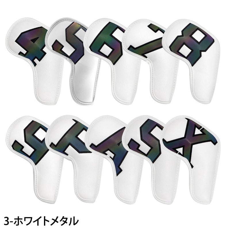 ゴルフ アイアンヘッドカバー10個セット ヘッドカバー – TopIsm