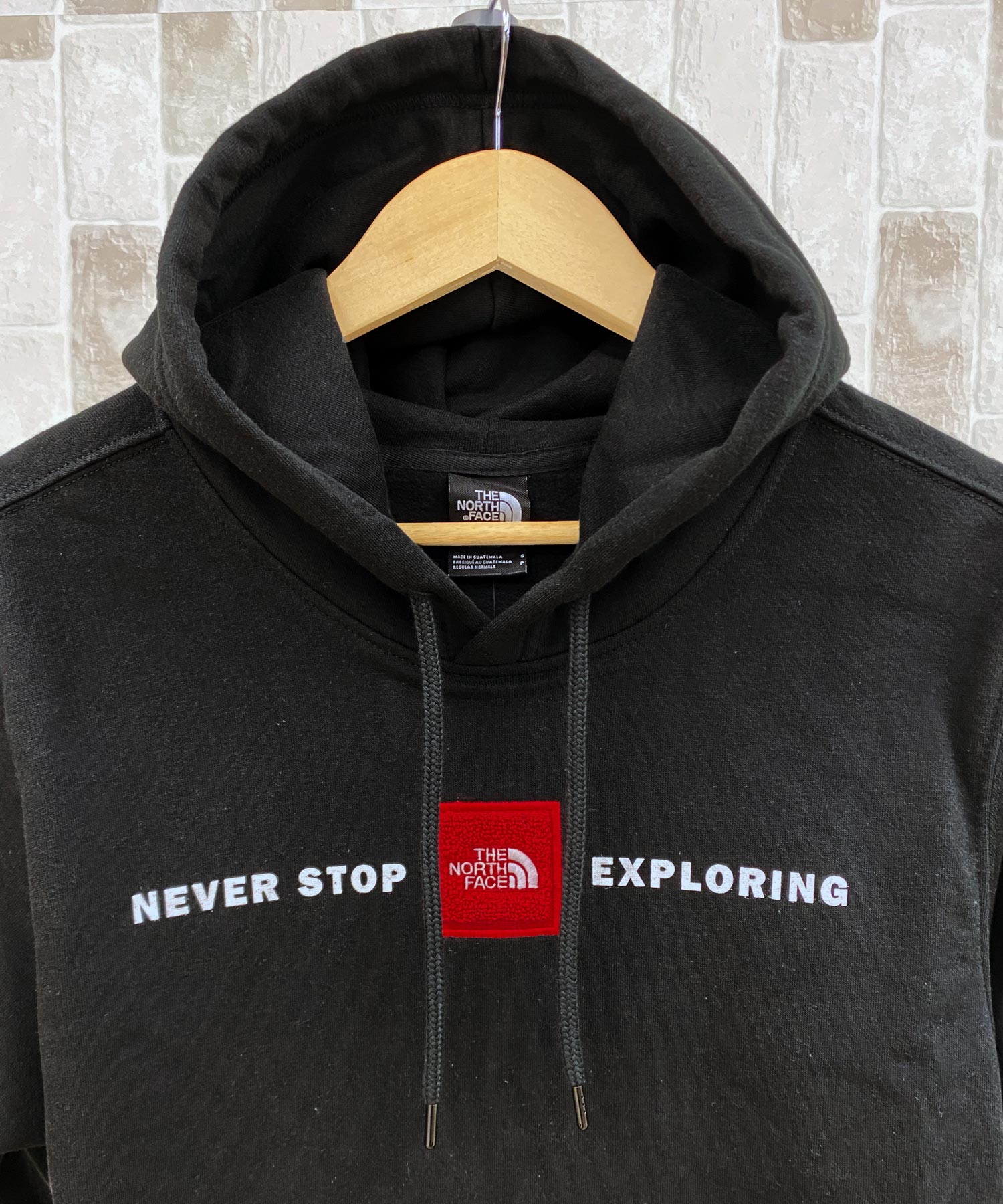 THE NORTH FACE ザ ノースフェイス BOXロゴワッペン刺繍スウェットプルオーバーパーカー M RED'S P/O HDY – TopIsm