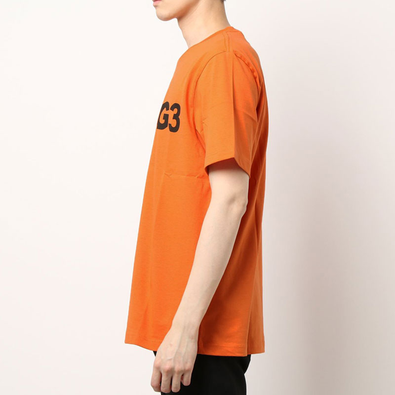 DIESEL ディーゼル ロゴプリント クルーネック 半袖Tシャツ「T