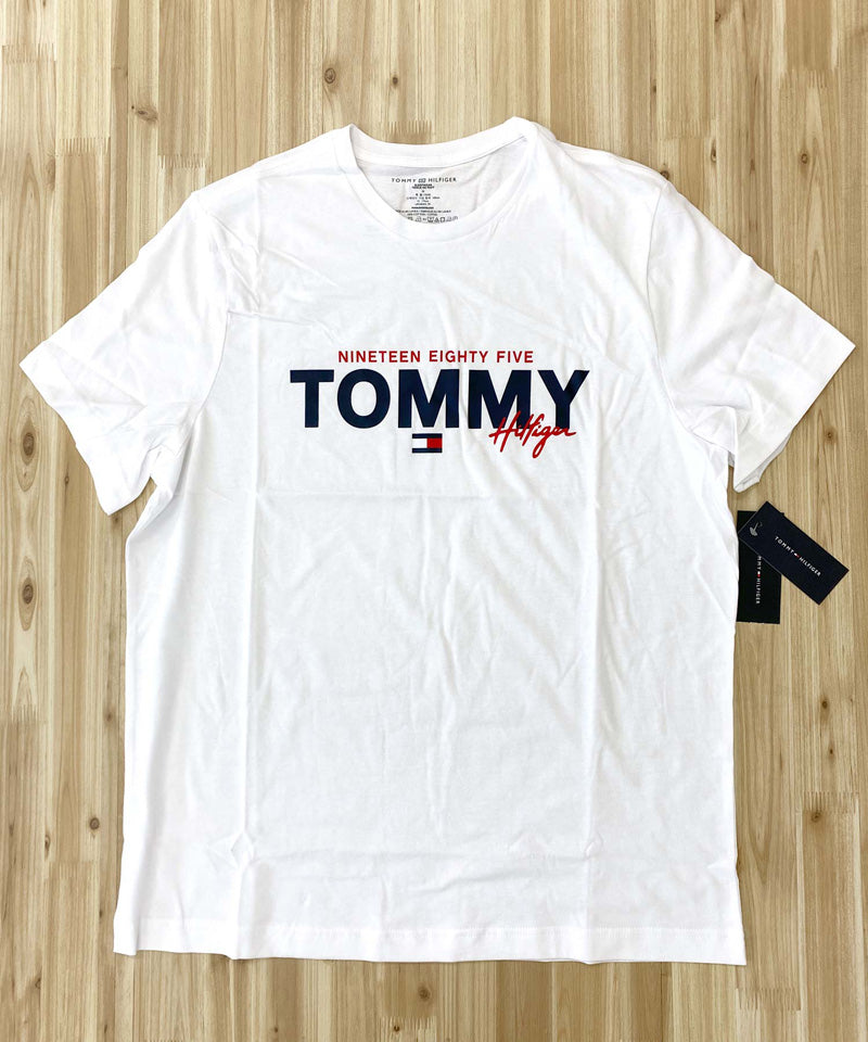 TOMMY HILFIGER トミー ヒルフィガー フロントロゴ クルーネック 半袖T 