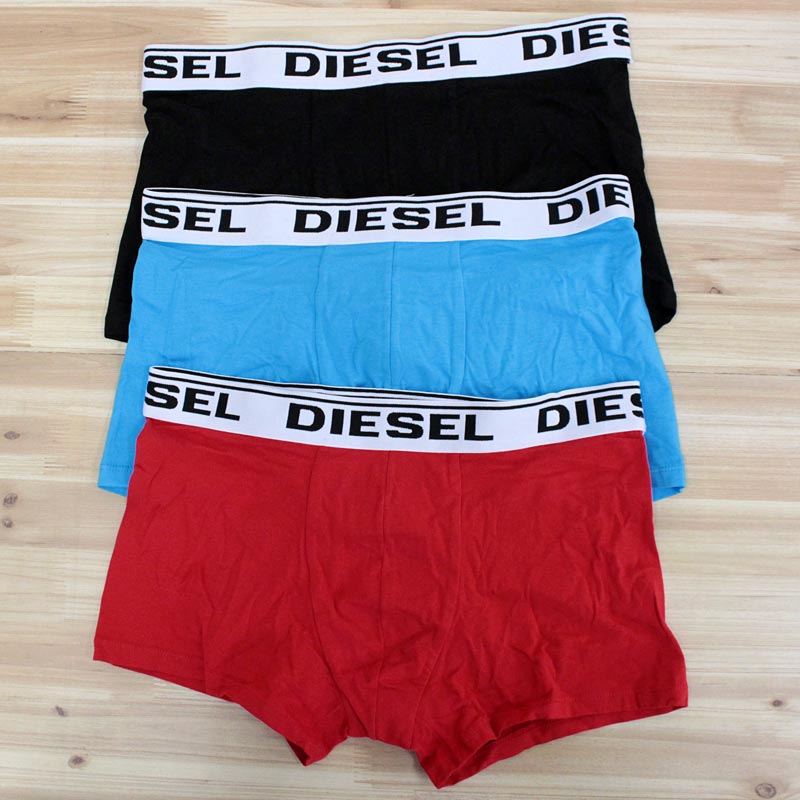 DIESEL ディーゼル 3P 3枚セット ボクサーパンツ トランクス 下着 アンダーウェア 00CKY3 RQARZ – TopIsm