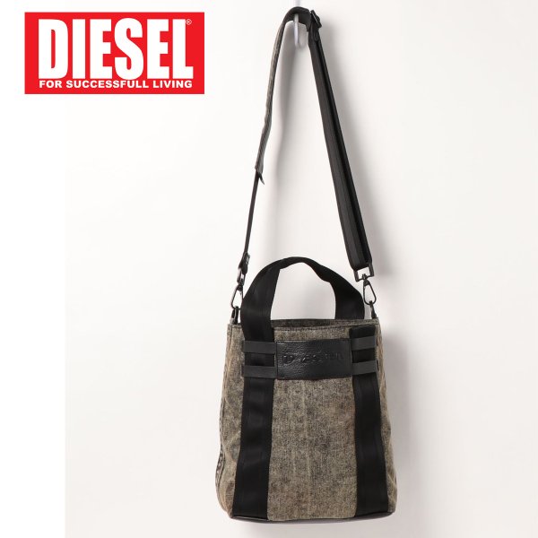 ☆DIESEL ディーゼル☆ ショッパー 2way 牛革レザーショルダー