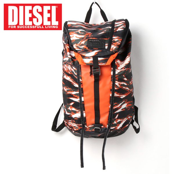 DIESEL ディーゼル ミリタリー カモフラ 迷彩 バックパック リュック CAMOU-BACK – TopIsm