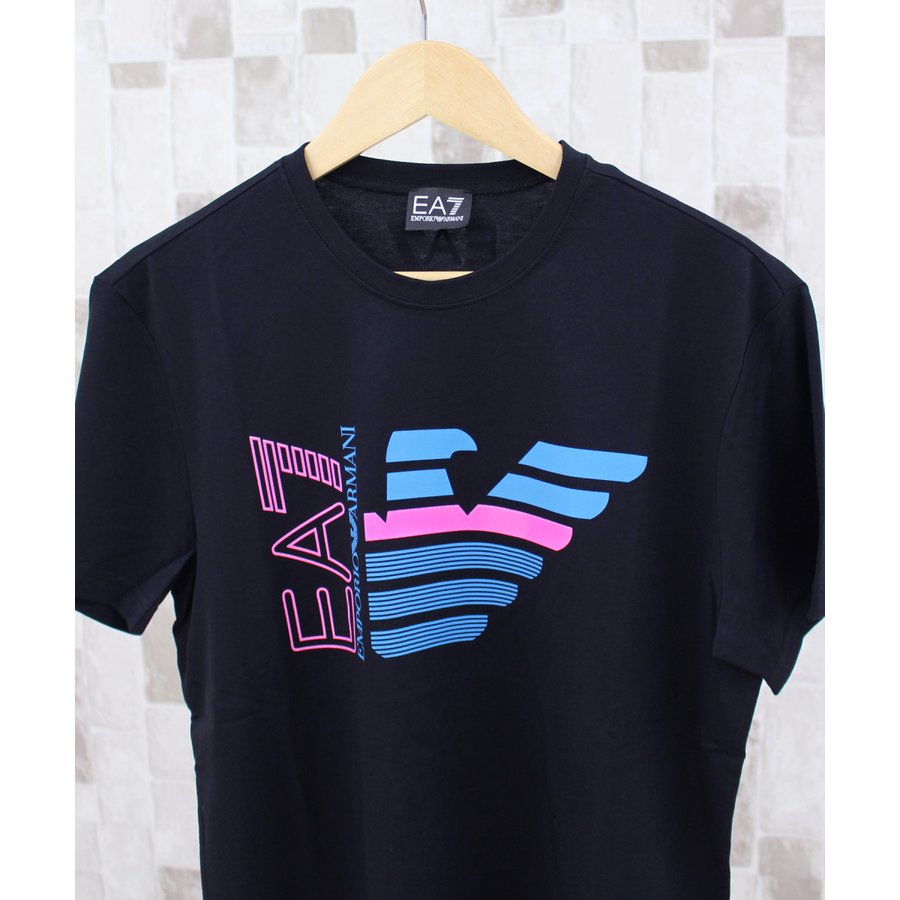 EA7 エンポリオ アルマーニ Tシャツ グラフィックロゴプリント 半袖 T